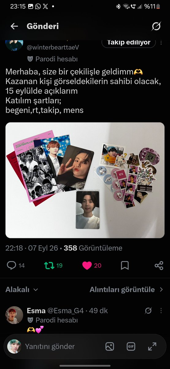 gorgeousversena's tweet photo. @winterbearttaeV 🤞🤞 https://t.co/HaK1BJgWjJ