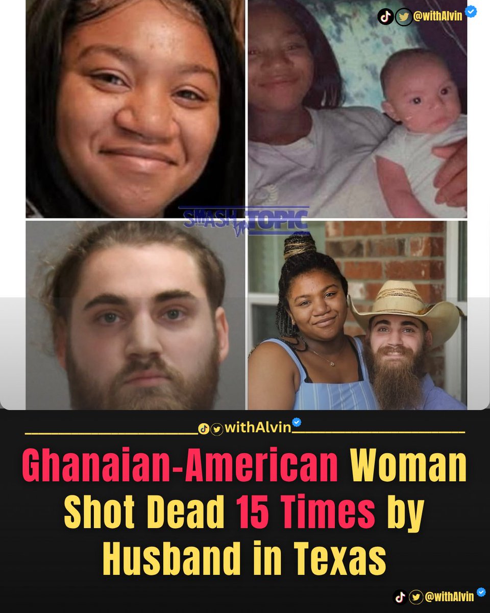 withAlvin__'s tweet photo. TRENDING 🇬🇭🇺🇸: Ghanaian-American Woman Shot Dead 15 Times by Husband in Texas

A Texas man, Brandon Dickerson, 30, has been sentenced to 50 years in prison for the murder of his Ghanaian-American wife, 23-year-old Alexis Walls. 

Dickerson pleaded guilty nearly a year after he reportedly shot Walls 15 times inside their home in Bryan, Texas, in February 2025. 

According to court documents, Dickerson told investigators he acted in a jealous rage after suspecting his wife of being unfaithful and later called 911 to confess to the killing.