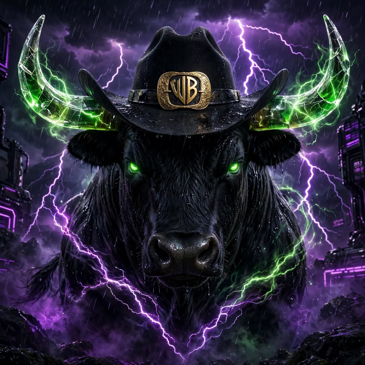 WestBullSol's tweet photo. Chapter II. Different storm. Same hat. Hat never comes off. 

#WESTBULL https://t.co/ibOUyxxKU5