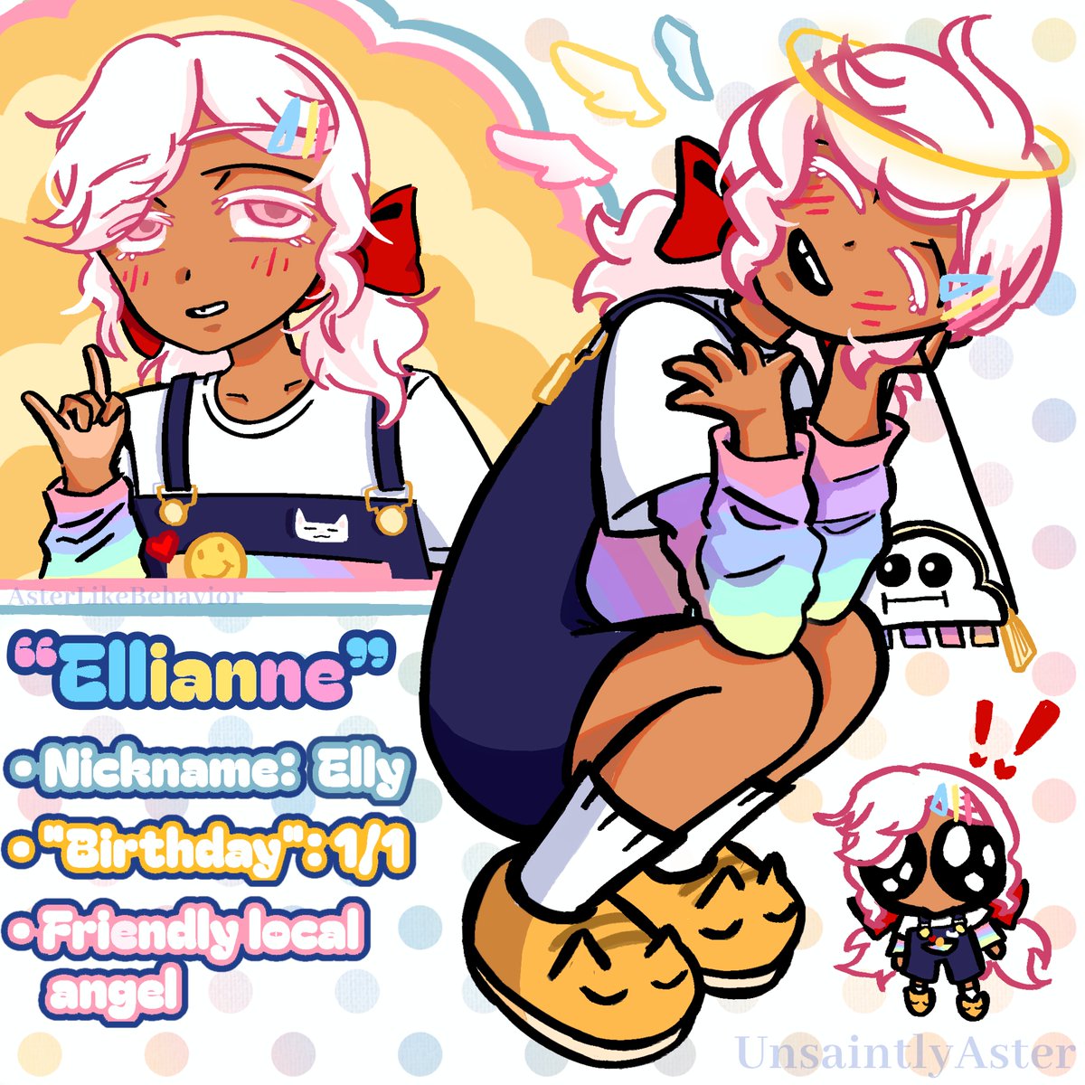 UnsaintlyAster's tweet photo. my art when i fight with myself vs when i fight w my mom https://t.co/2e1Uy18aHT