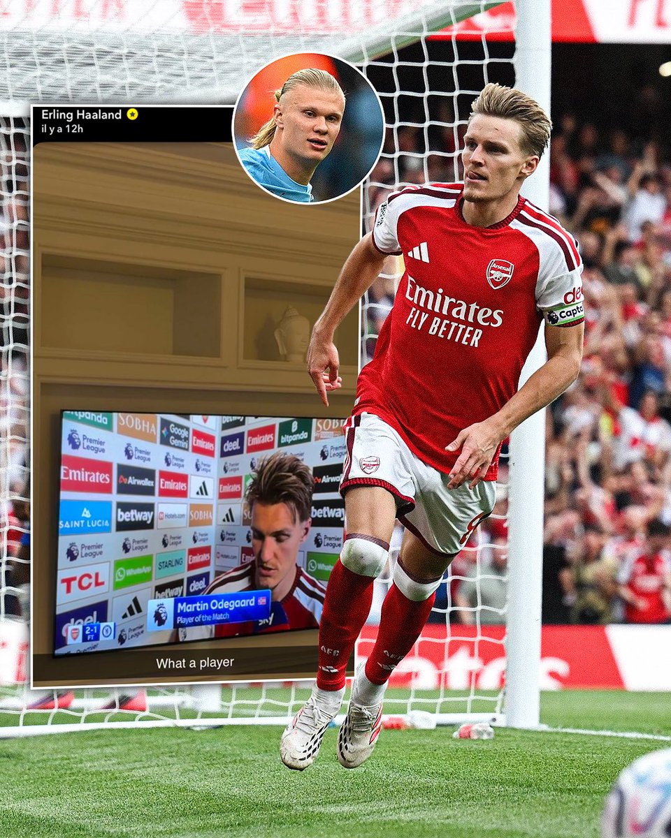 arsenalinside_'s tweet photo. Erling Haaland on Snapchat 👏🇳🇴 https://t.co/2KGE3no86q