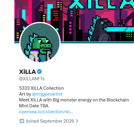 XiLLANFTs's tweet photo. XiLLA verified on X

Website next 🛠️ https://t.co/18lDR2UXTj