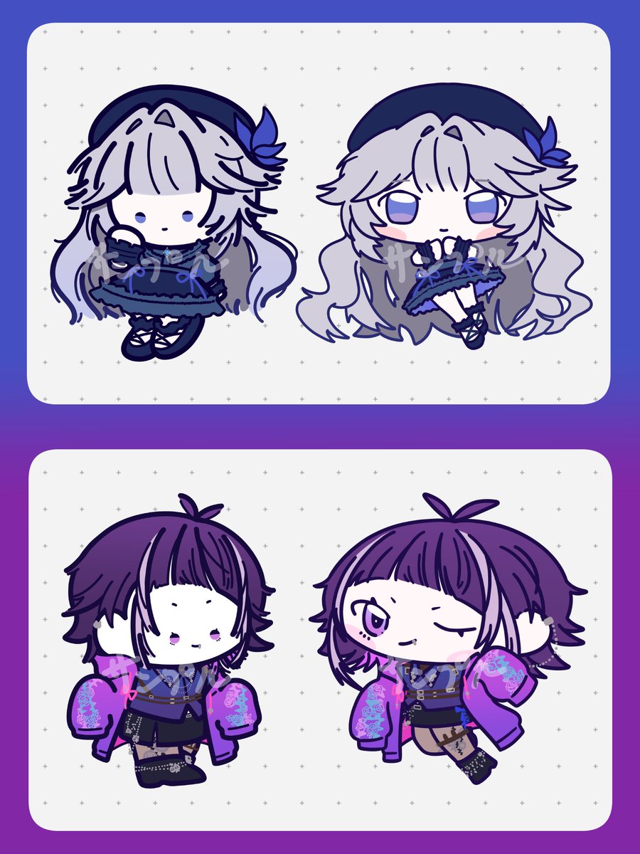maruiuni_d's tweet photo. @xoowwwoykn はじめまして 丸井うにと申します。
デフォルメイラスト得意です！
制作物の雰囲気は画像から、価格などはリンクからご確認ください。
お見積もりだけでも大歓迎ですので、良ければご検討ください✹𓂃 𓈒𓏸
https://t.co/bo708eYkP5 https://t.co/QG2YPooNEK