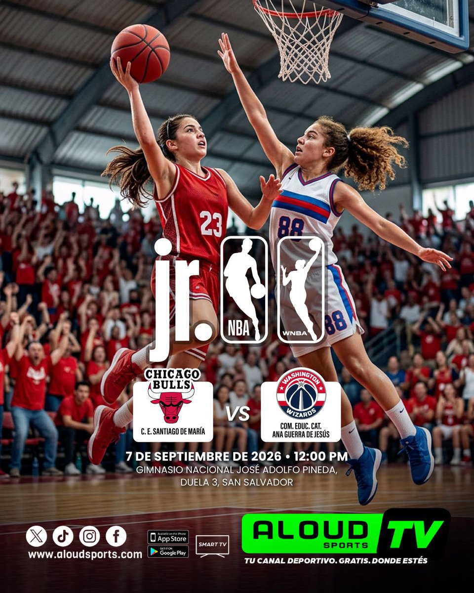 AloudSports's tweet photo. #Baloncesto 🏀

👉🏼 Que comience la acción en la duela con los juegos de la #jrNBA y #wNBA  

#AloudSports 🟢 https://t.co/tpHYLc4wCU