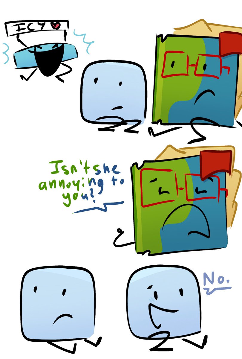 categoryoone's tweet photo. ANON I LOVE ICELETY SOOSO MUCH YES OF COURSE I WILL DRAW #ICELETY THEYRE SO GOATED #BFDI https://t.co/DHzPrcdNXb