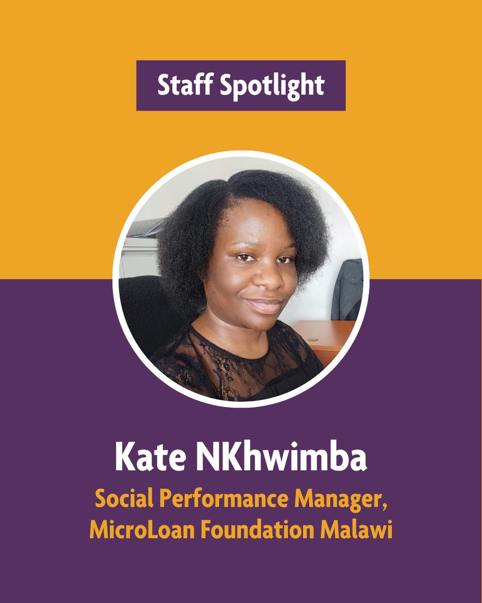 MicroLoan's tweet photo. Kate is passionate about helping MicroLoan Foundation Malawi turn client voices and evidence into action, strengthening accountability, responsible finance and the organisation's commitment to empowering women entrepreneurs. #SocialPerformance #MeasuringImpact #ResponsibleFinance https://t.co/23wryzSjQ8