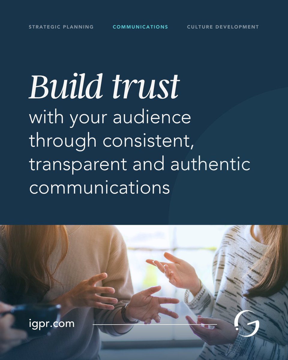 igpr's tweet photo. Trust isn't built overnight. It's built through communication that shows up the same way every time, says what it means, and means what it says. Read the full blog post for more on what that looks like in practice: https://t.co/68KfIdZ20S https://t.co/RE6vema377