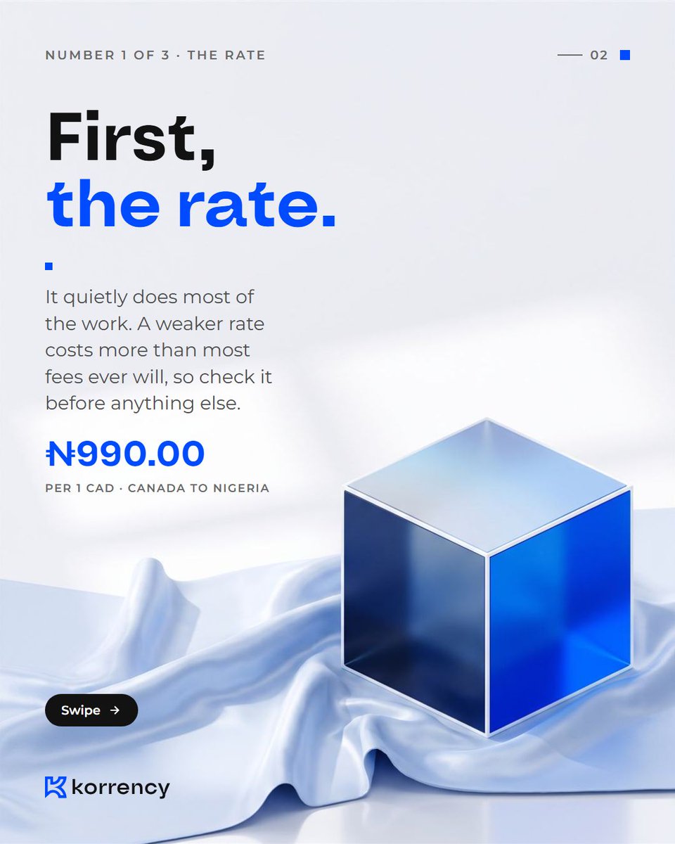 SendKorrency's tweet photo. Hard-earned money deserves clarity.

Before you send, compare the rate, the fee and the exact amount that arrives. Korrency shows all three before you confirm.

https://t.co/YJArdbZogT https://t.co/Cp2vpKSTJP