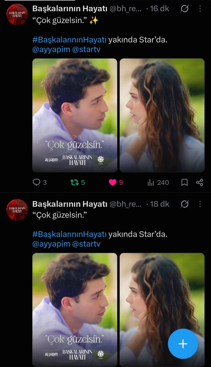 delibaliiiii's tweet photo. Admin iyi misin niye gönderiyi iki defa atıyorsun #BaşkalarınınHayatı https://t.co/K6J0nWpS6E