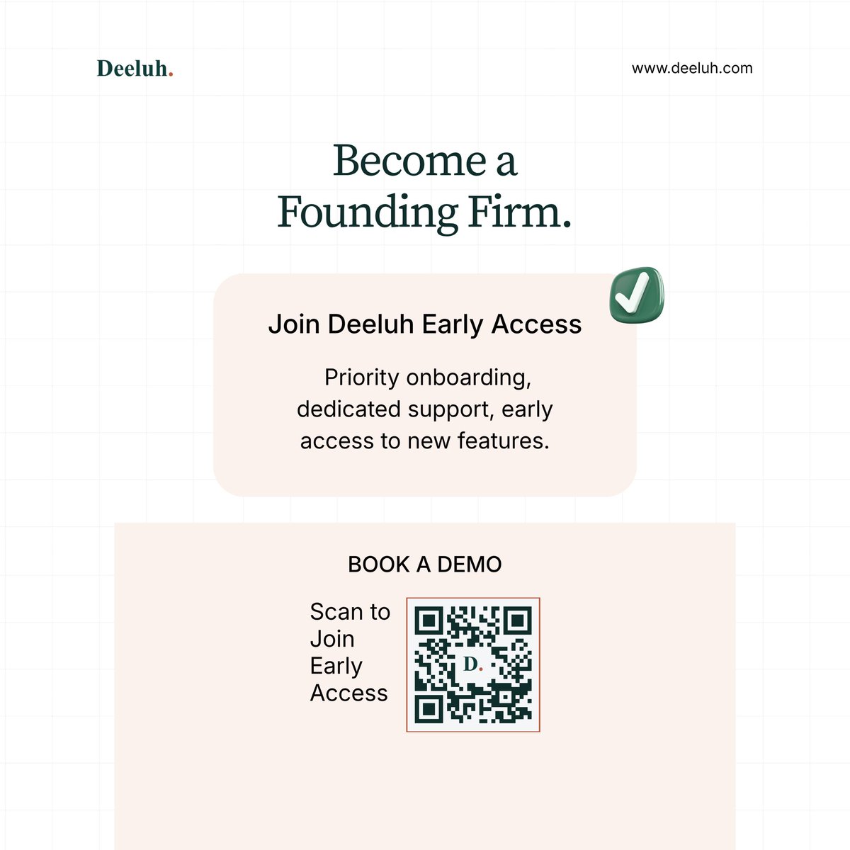 askdeeluh's tweet photo. One workspace , zero scattered info.
Finally everything in one place
 Add clients , Track cases ,work together 
Join Early access today
#Deeluh #legaloperations #modernlawfirm #lawfirm https://t.co/xondEZ6TQQ
