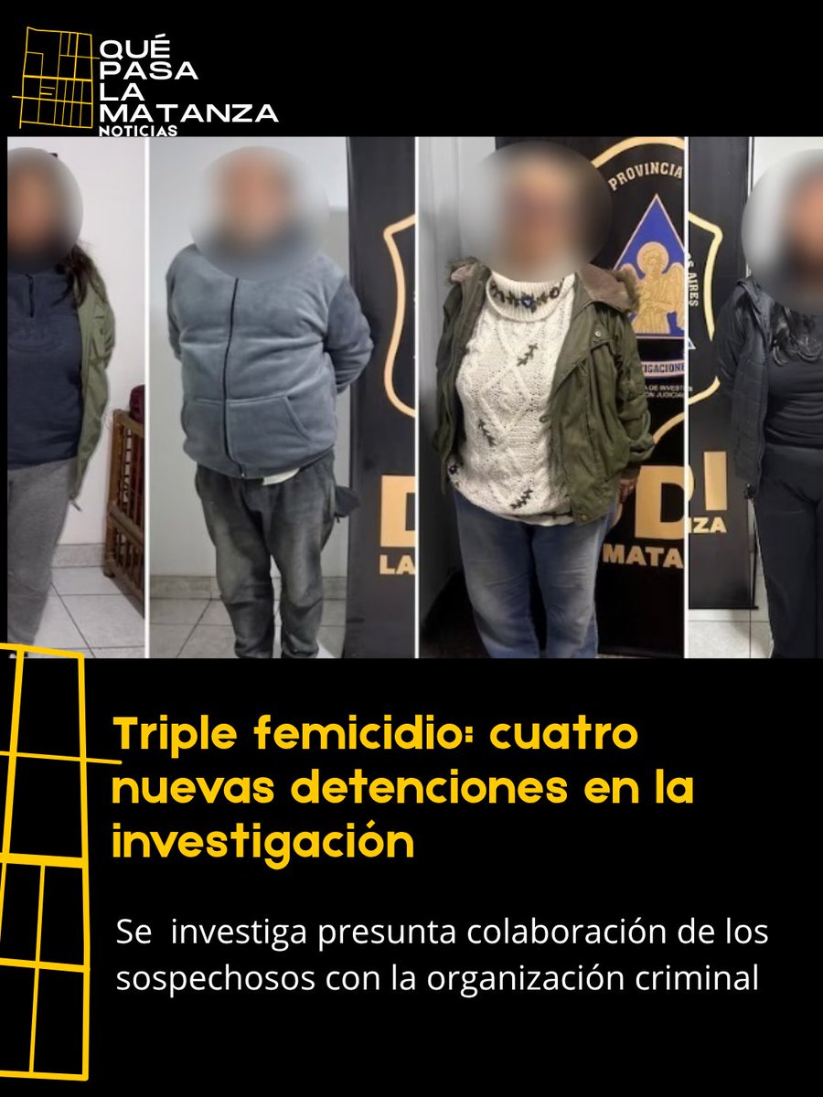 quepasamatanza_'s tweet photo. #quepasa Por orden del Juzgado Federal de Morón, se realizaron nuevos allanamientos solicitados por la fiscal Mariela Labozzetta que derivaron en la detención de cuatro personas. https://t.co/4Mz4Cdsfr1