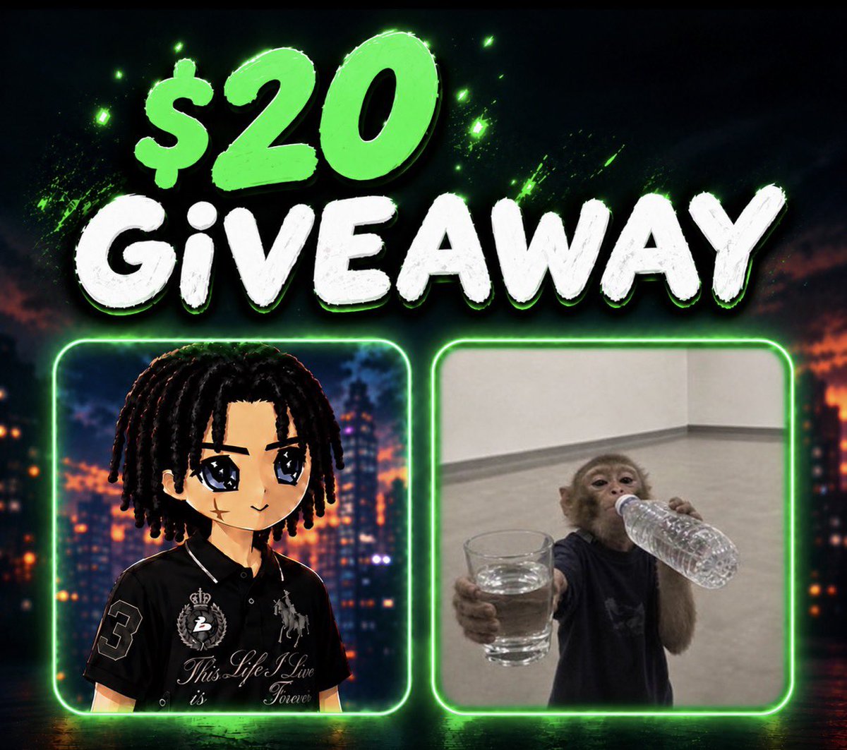 IfwRex's tweet photo. $. 20 GIVEAWAY

- follow @cabbi with notifications 🔔 

-Drop ss proof and Tag a friend

Comment addys💚 https://t.co/i08NlPCaVT