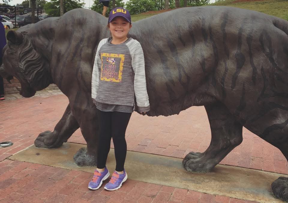 JoleyBennett's tweet photo. Just a girl who has always dreamed to be a Tiger💜💛🐅 https://t.co/wd4IWOiHAi
