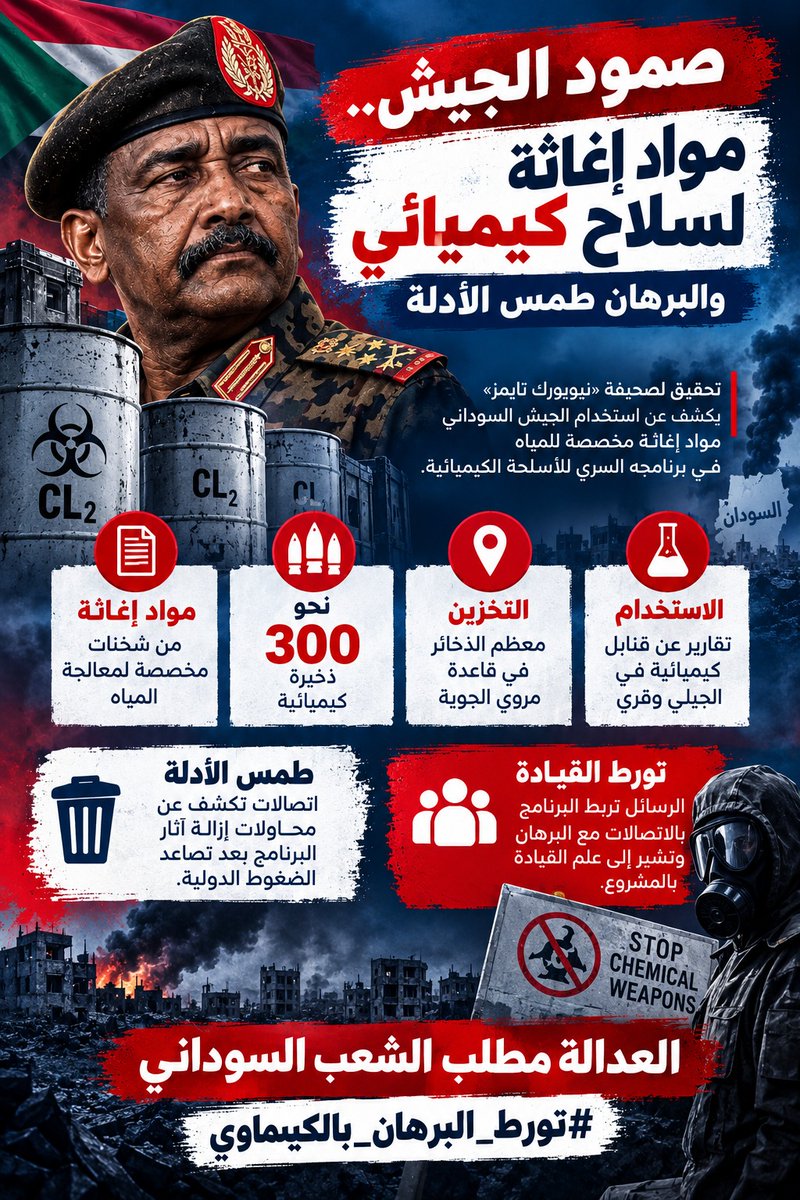 Idi3211's tweet photo. إشراك مهندس البرنامج في أي تحقيق محلي فضيحة مكتملة.
الجاني لا يُستدعى كخبير في جريمته.
الاستقلال التام شرط جوهري.
#تورط_البرهان_بالكيماوي
#السودان https://t.co/9SqTSM496v