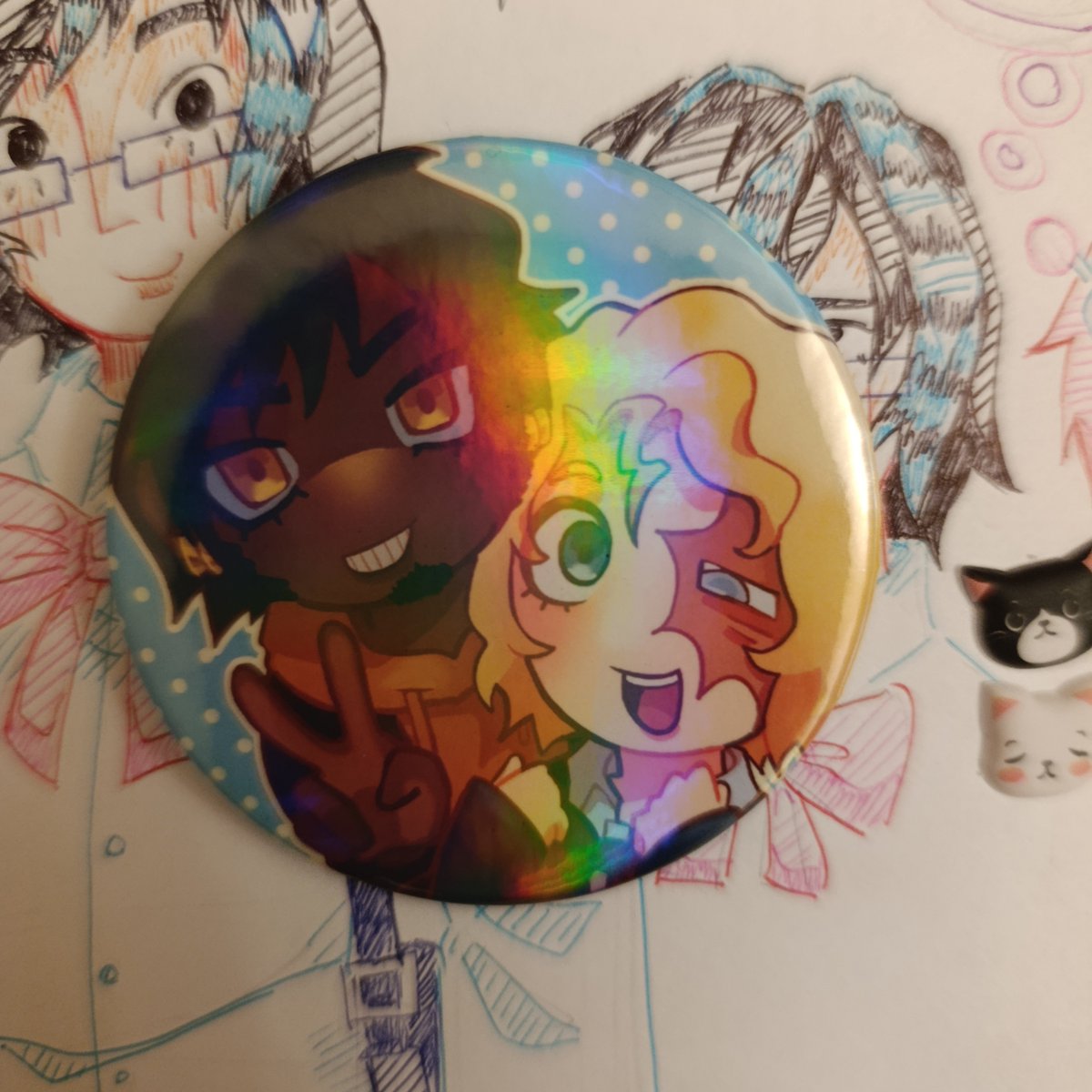 l3n0dyxpp's tweet photo. AWW THEYRE SO CUTE🥹🥹 art on 3rd pin by @Ekz0der !! im so happy omg #sabolaw https://t.co/NJnJAsomcJ