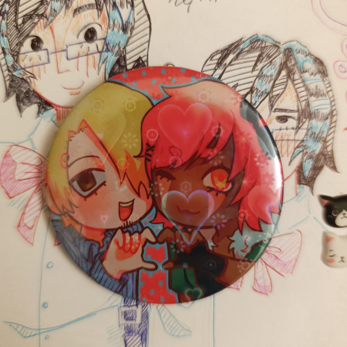 l3n0dyxpp's tweet photo. AWW THEYRE SO CUTE🥹🥹 art on 3rd pin by @Ekz0der !! im so happy omg #sabolaw https://t.co/NJnJAsomcJ