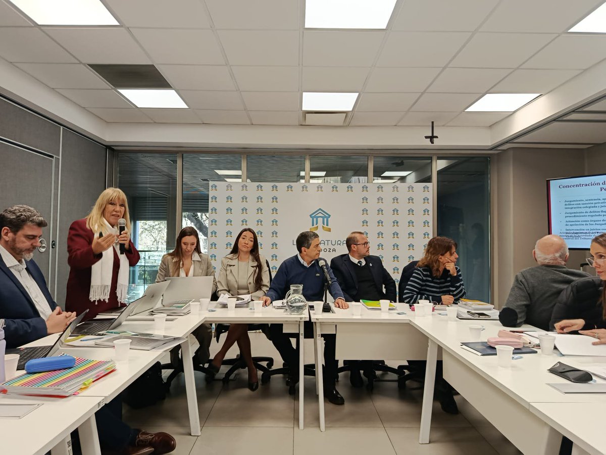 mlaurasainz's tweet photo. ⚖️ Régimen Penal Juvenil

Continuamos trabajando en la adecuación del Régimen Penal Juvenil en nuestra provincia, con el aporte y la participación de funcionarios del Poder Judicial. https://t.co/CoTHJS5cO3