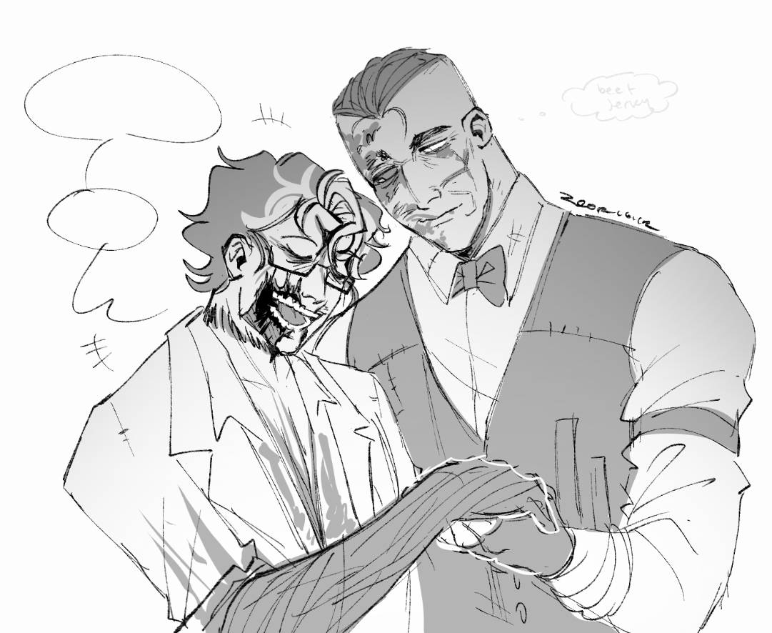 Zeorigir's tweet photo. omg for once they're not trying to kill each other bruh 

#eddiegluskin #yumeship https://t.co/nLJr1t1TWx
