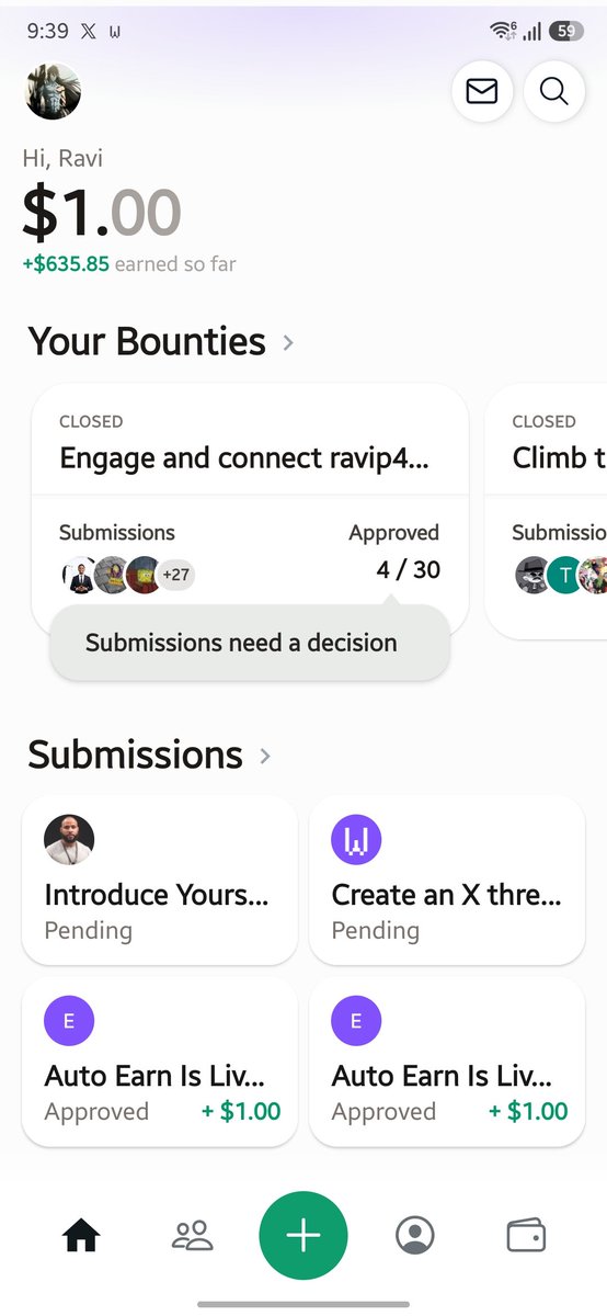Ravip404's tweet photo. Stop hoping someone DMs you after you tweet

“looking for help.”

Post the task as a bounty on @gib_work instead.

$USDC . On-chain escrow. Real submissions. Real payouts.

The community is growing fast — built by @anthonybuilds & @nikhilkr_tw

.Your next task could be live in minutes.