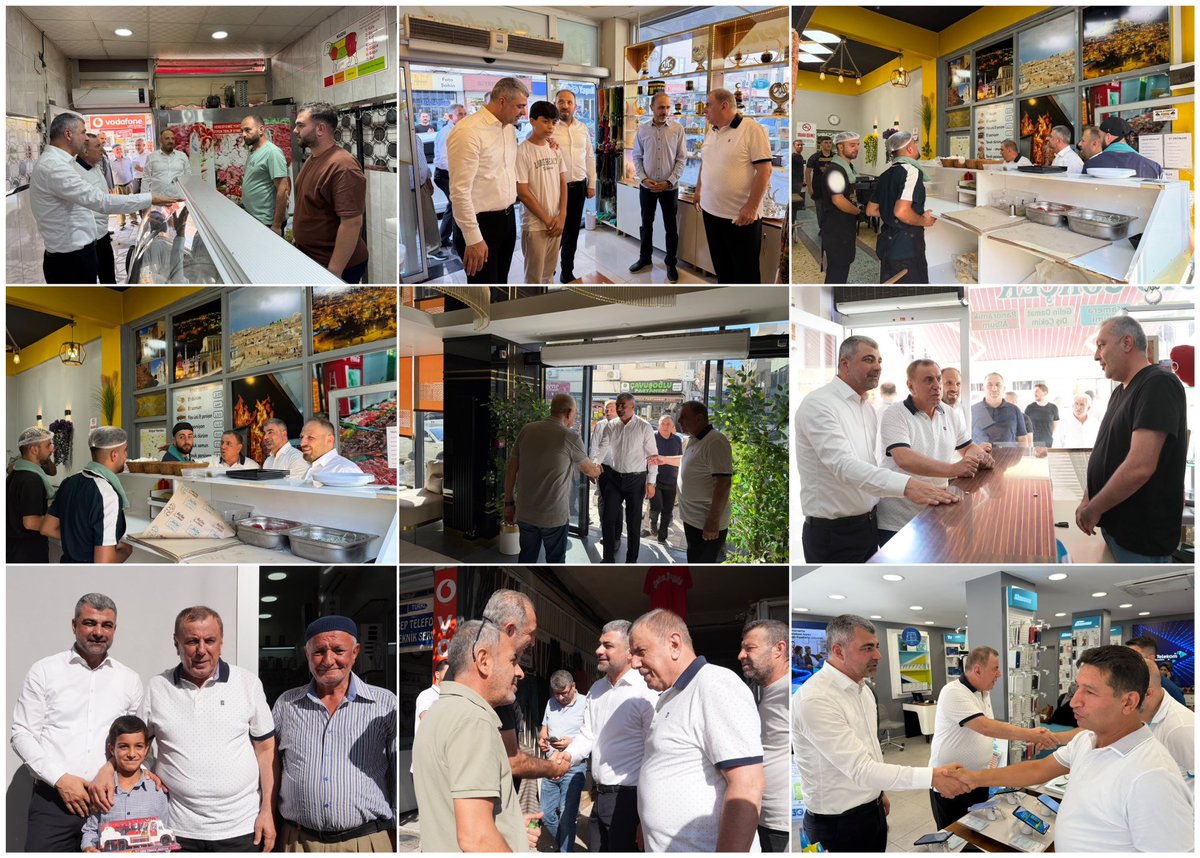 farukkilic47's tweet photo. 📍 #Midyat

✅ Esnafımızın güler yüzü, samimiyeti ve duası bizim için en büyük güç.

✅ Midyat Belediye Başkanımız Sn. Veysi Şahin, İlçe Başkanımız Sn. Atilla Yarış ve heyetimizle gerçekleştirdiğimiz esnaf ziyaretlerinde hemşehrilerimizle gönül gönüle buluştuk.

✅ Esnafımızın öneri ve beklentilerini dinledik; Midyat’ımız için yapılabilecekleri hep birlikte istişare ettik.

✅ Bizleri içtenlikle karşılayan tüm esnaf kardeşlerimize teşekkür ediyoruz. Birlikte daha güçlü, birlikte daha güzel bir Midyat için çalışmaya devam ediyoruz.