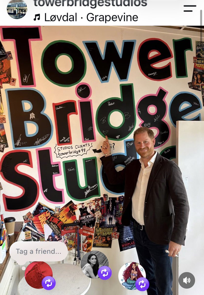 jozzzaphen's tweet photo. #TowerBridgeStudio #PrinceHarry 🎤 https://t.co/7xuecqoMUZ