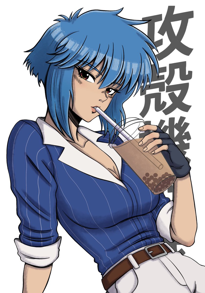 Gyozart's tweet photo. Oops I drew her again…

#ghostintheshell #gits #motokokusanagi https://t.co/SDl5fPDGam