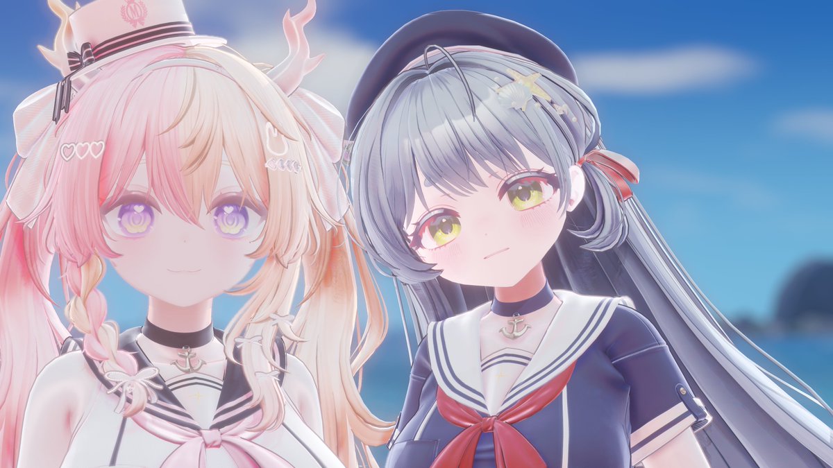 B_Riyo_vtuber's tweet photo. 율랑이랑 찍은 컷도 남기기 ( •̀ .̫ •́ )✧ https://t.co/YGTqrz2dvg