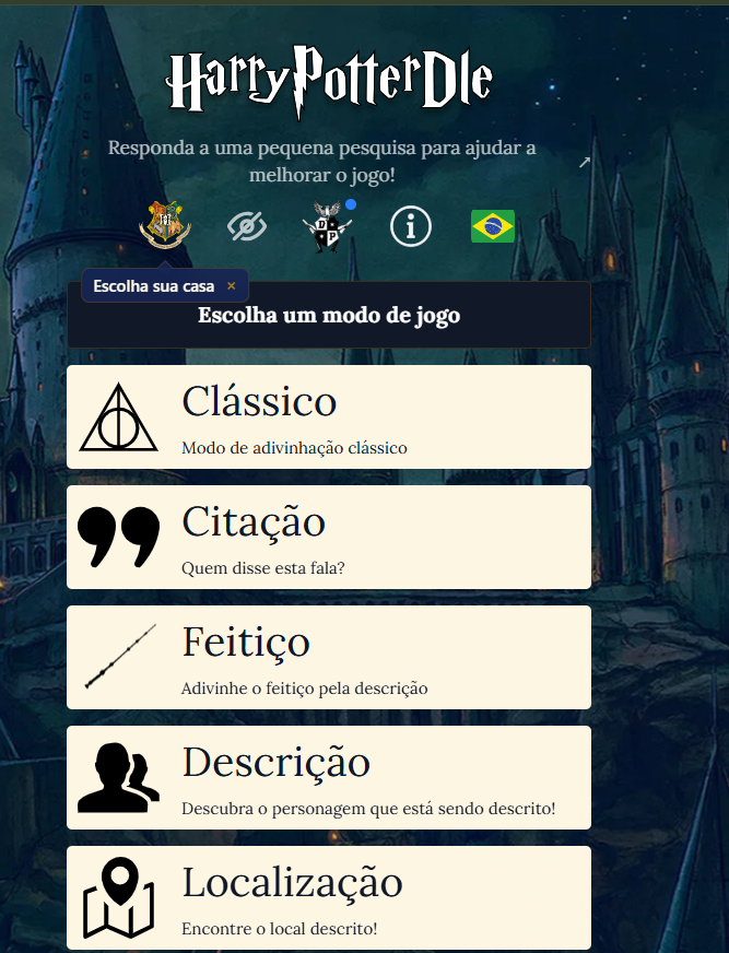 oboletimbruxo's tweet photo. Conheça o @harrypotterdle! Mini games Idle de Harry Potter: Descubra um personagem do dia todos os dias e mais.

https://t.co/F9w1aaNqBW https://t.co/oyu3GmgSTi
