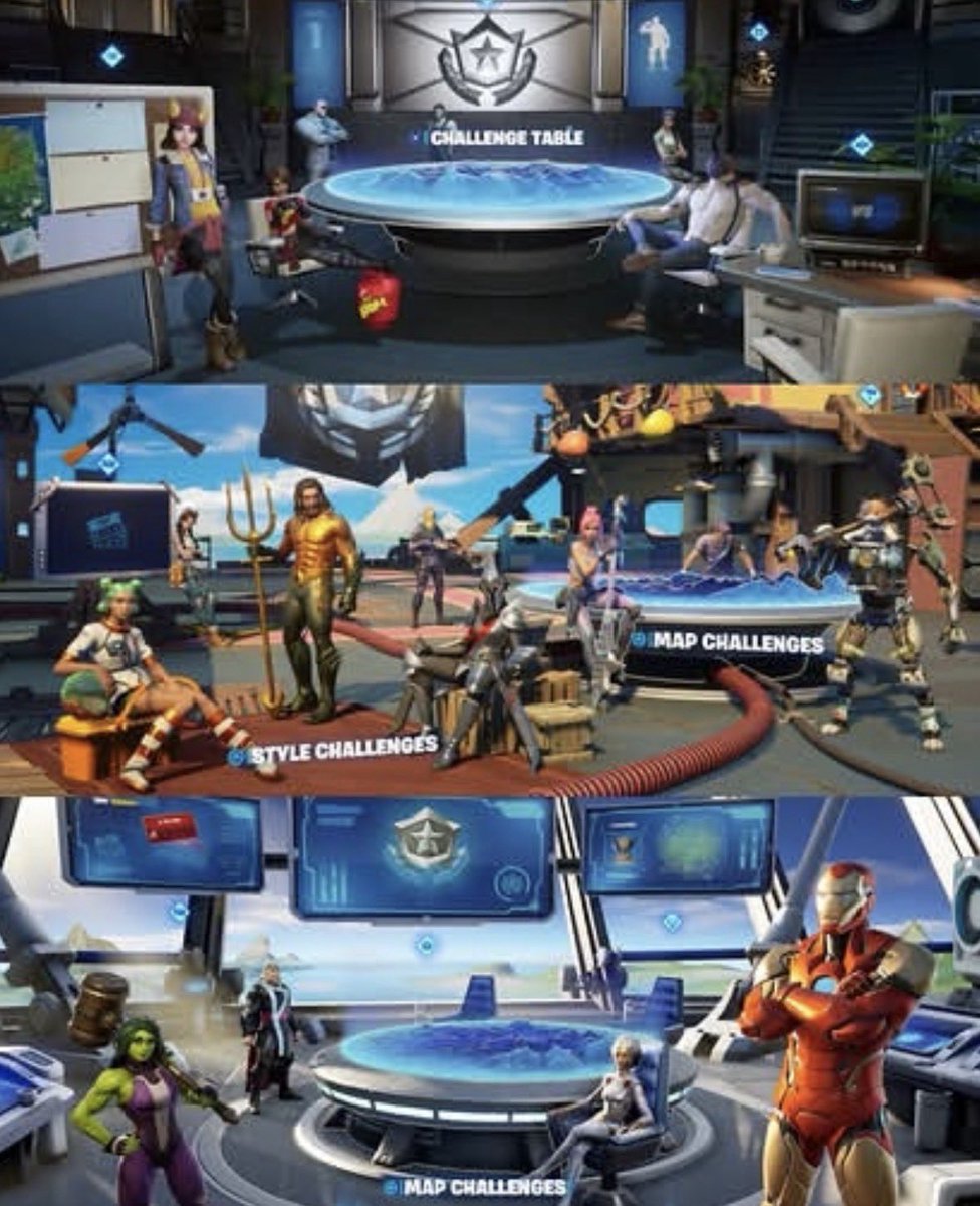 FNBRLeaks's tweet photo. Throwback to when Fortnite made Battle Passes with 3D rooms 🔥 https://t.co/aJwPsUyZhB