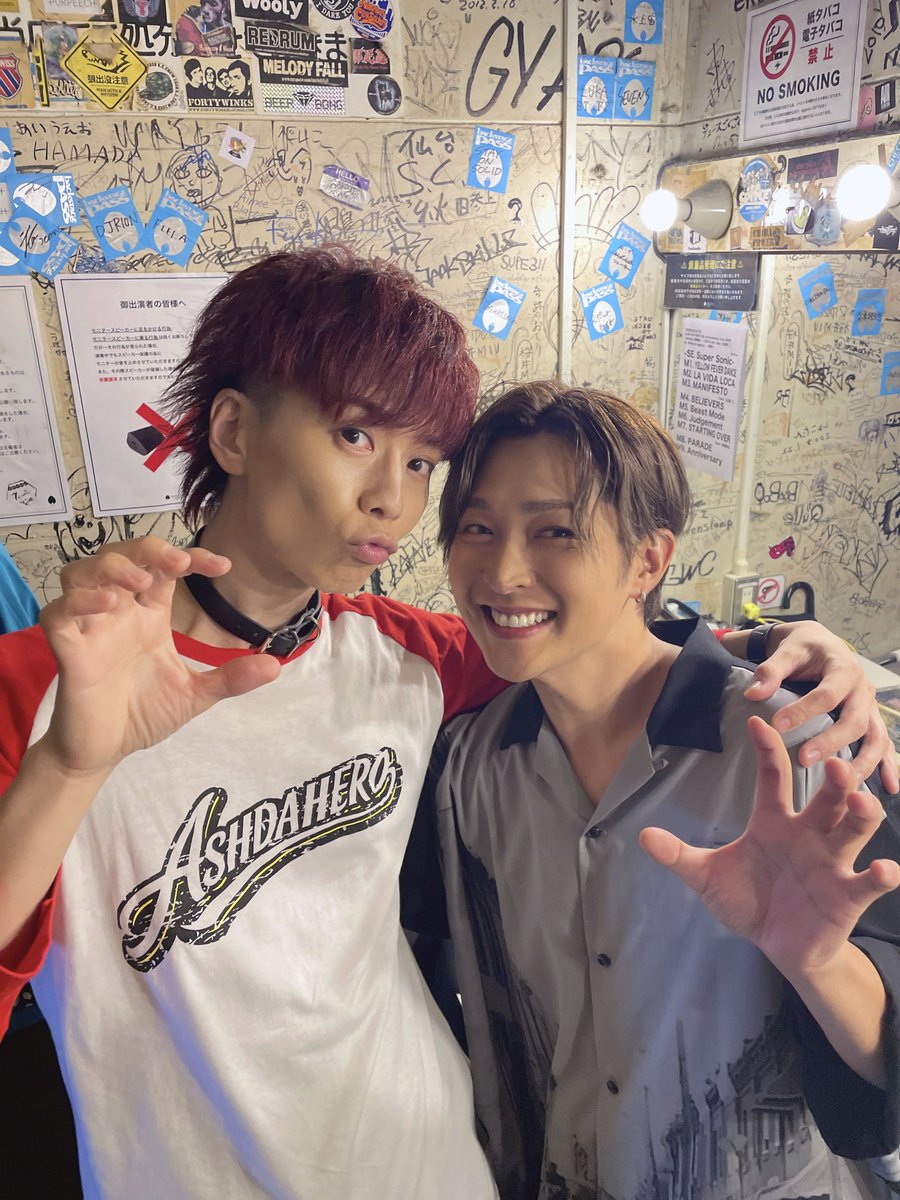 Satos_Cafe_Bar's tweet photo. 一緒にやれて最幸すぎた〜！
また対バンしよう🤝🔥

#naf.
#小笠原仁 
#ASHDAHERO 
#ADH5周年 https://t.co/fKXf0YprB8