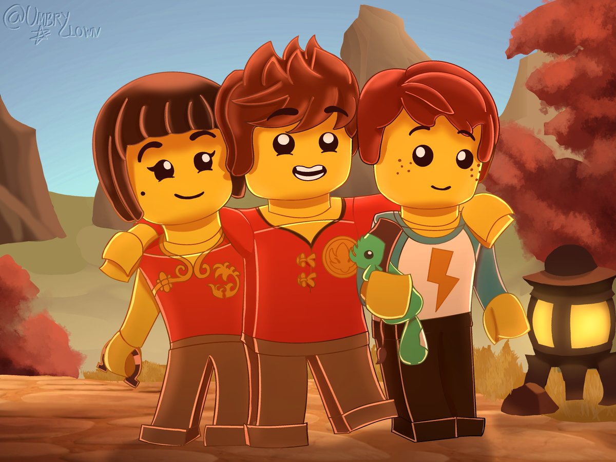 umbryclown's tweet photo. Aren't they the cutest? #ninjago https://t.co/vMVYWmm497