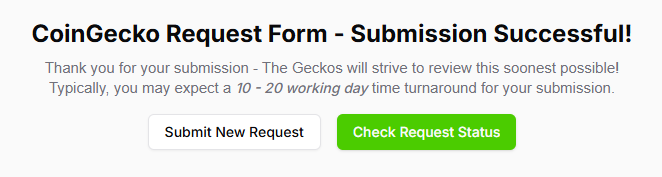 CTOBNBCAT_x's tweet photo. 🚨 $BNBCAT x CoinGecko 🦎Our CoinGecko request has been successfully submitted! ✅
🎫 Request ID: SU0709260013 
We’re now waiting for the Geckos to review our submission. 🦎🔥BNBCAT community, we keep building. 🐱⛏️
 Next stop: CoinGecko! 🚀

#BNBCAT #CoinGecko #BNBChain https://t.co/l0OiF8aJNi