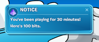 iheypenguin's tweet photo. You can now get 15 free bits for chatting for 15 minutes, and another 100 free bits for being online every 30 minutes 😎 https://t.co/M30rtS7sqI