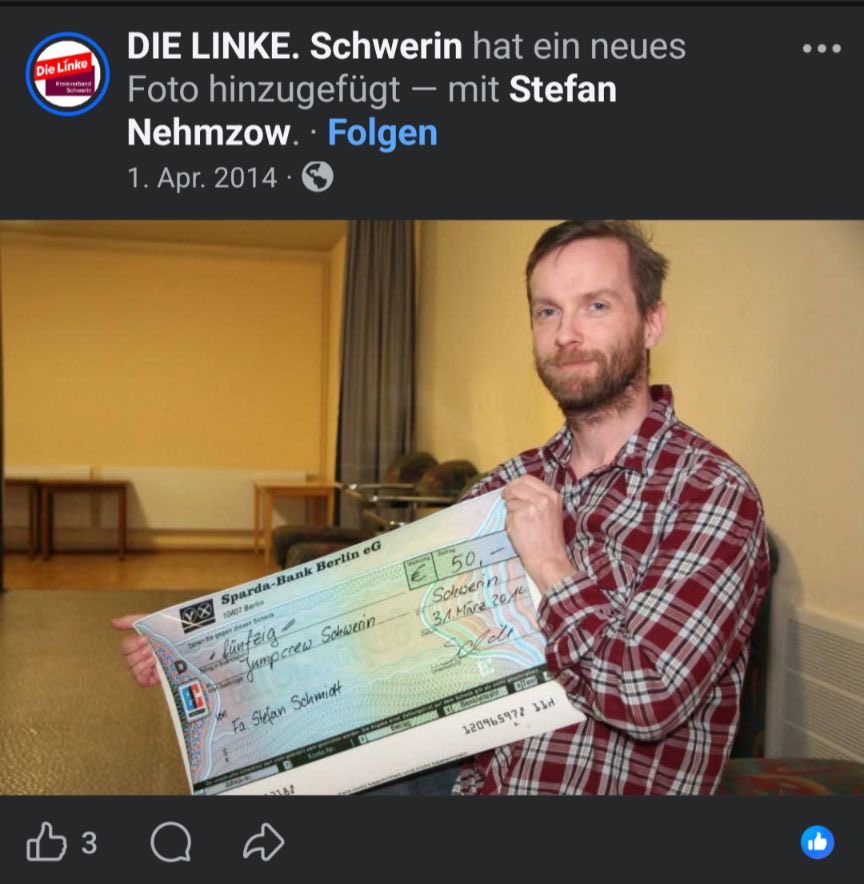 RealWuppi's tweet photo. Hallo Frau Daniela Nehmzow aus Schwerin, 

ich möchte Sie bitten nie wieder Hand an meinen Leuten anzulegen. Der Betroffene hat natürlich Anzeige erstattet. Sie als Frau eines Politikers, nämlich von Stefan Nehmzow gebürtig Schmidt, sollten doch wissen, dass man demokratisch, also mit Worten, gegeneinander kämpft. 

Bitte halten Sie sich an Gesetze. 

Mit freundlichen Grüßen 
Ihr #RedaktionsnetzwerkRechts