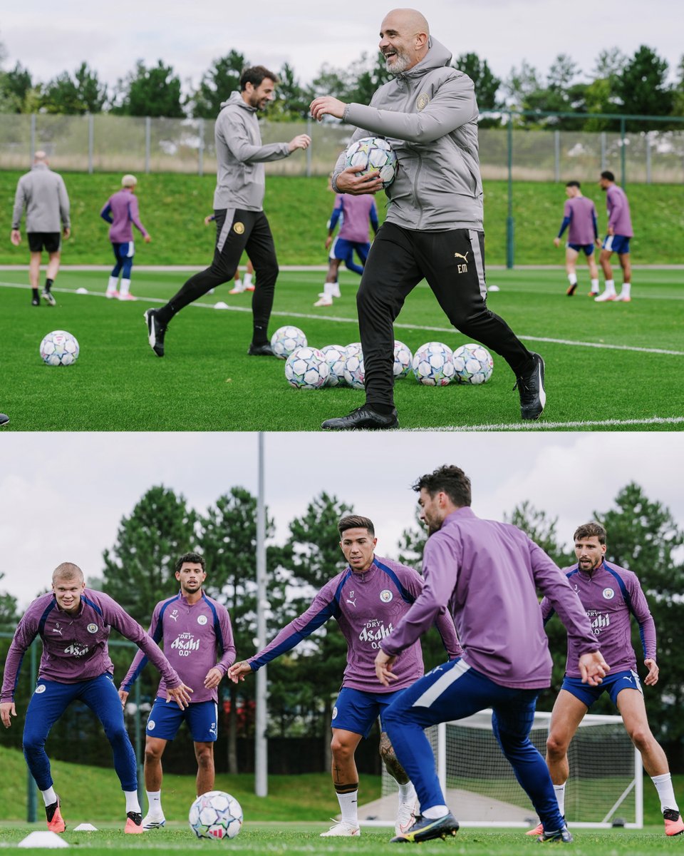 ManCity's tweet photo. UCL mode 🔛 https://t.co/EgEe8XOlSj