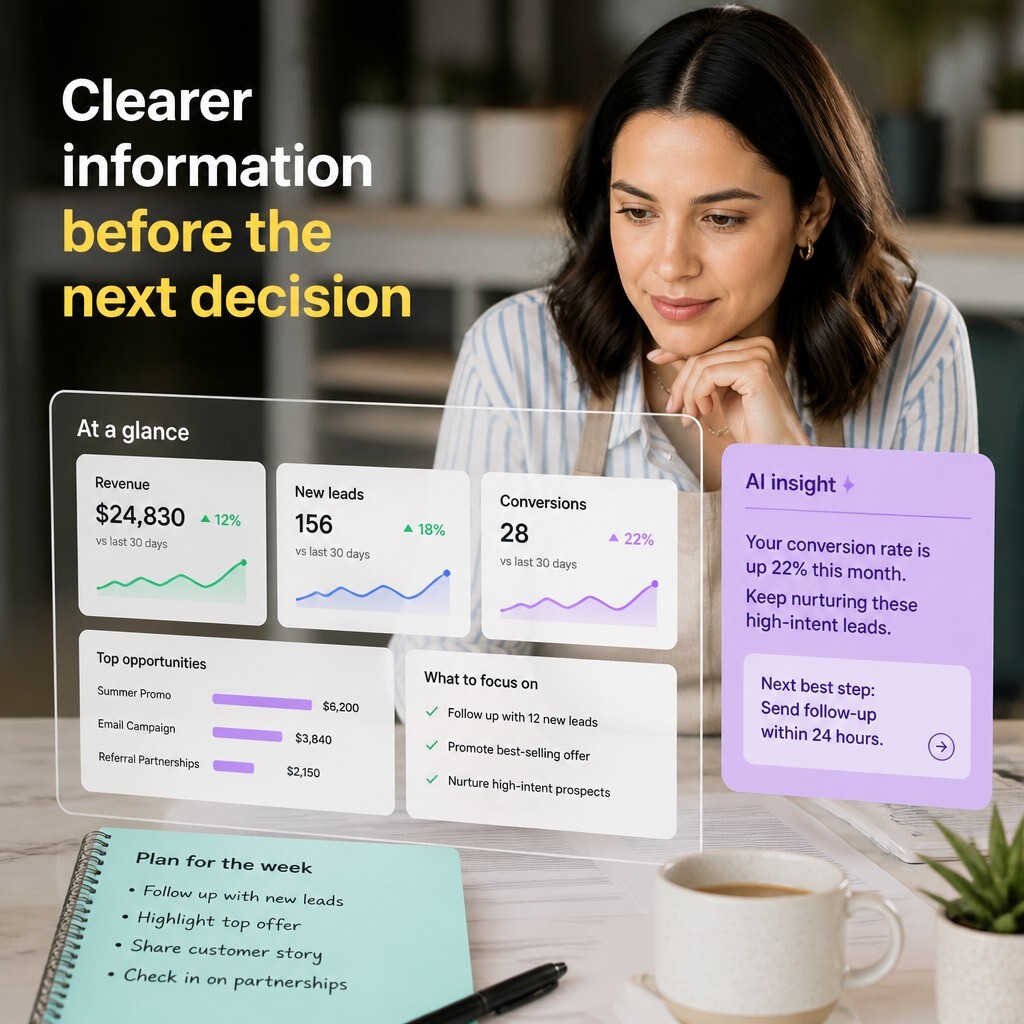 ZaivioAI's tweet photo. Need a quick, practical read before your next business decision? Use Clarity Agent to explain and summarize the essentials so you get the facts that matter-fast. Save time, reduce doubt, and act with confidence. Link in bio. 🔍✨💬📈

Tell us: what decision are you prepping for this week? #SmallBizTips #EntrepreneurLife #ClarityAgent #BusinessGrowth #TimeSaved #Zaivio #ConsultantProgram #ZVIORewards https://t.co/oRgUaO9rxg