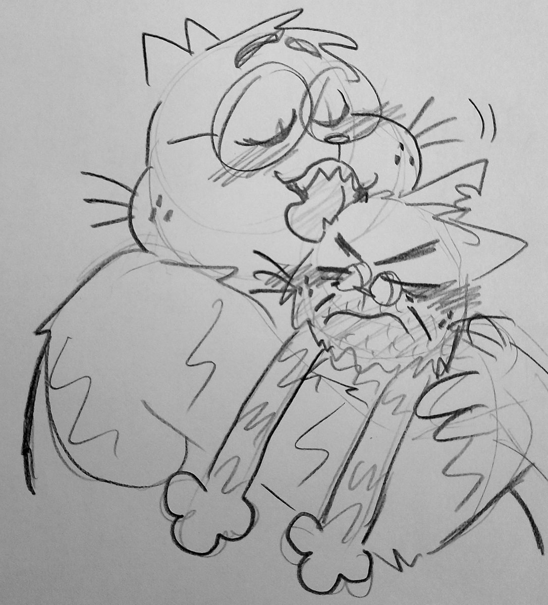 FlavourAmy's tweet photo. Perfect opportunity to show these doodles I've made for a friend of mine 😬
#Jimpa #dogman https://t.co/cH0VW1elY3