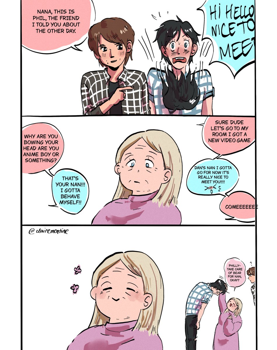 clairementine's tweet photo. nana knew straight away 🥺
#phanart https://t.co/8uqjNxpYT0