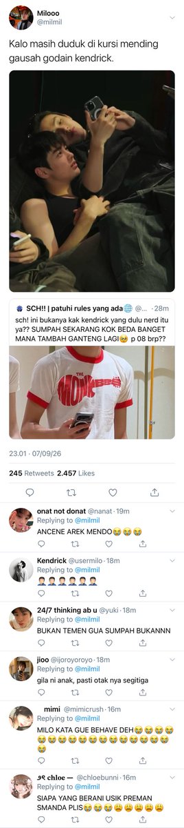 cigretafterkis_'s tweet photo. #Keonhyeon one tweet au. 

; Edisi Milo cemburu karna pacarnya di godain adek kelas https://t.co/sM4mmgyaVA