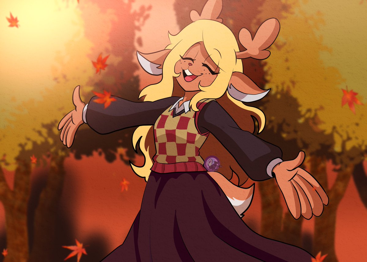 theglitched0wl's tweet photo. Breeze of Autumn 
#deltaruneㅤㅤㅤ https://t.co/lNvT0IIr6r