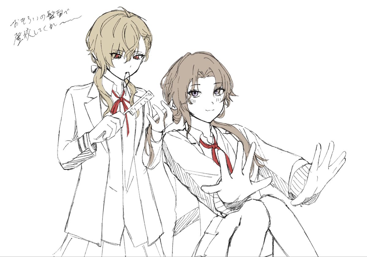 mira_benitori's tweet photo. らくがきにょた🎸🍫
(全くセンシではないよ) https://t.co/UsfUtiaOHJ