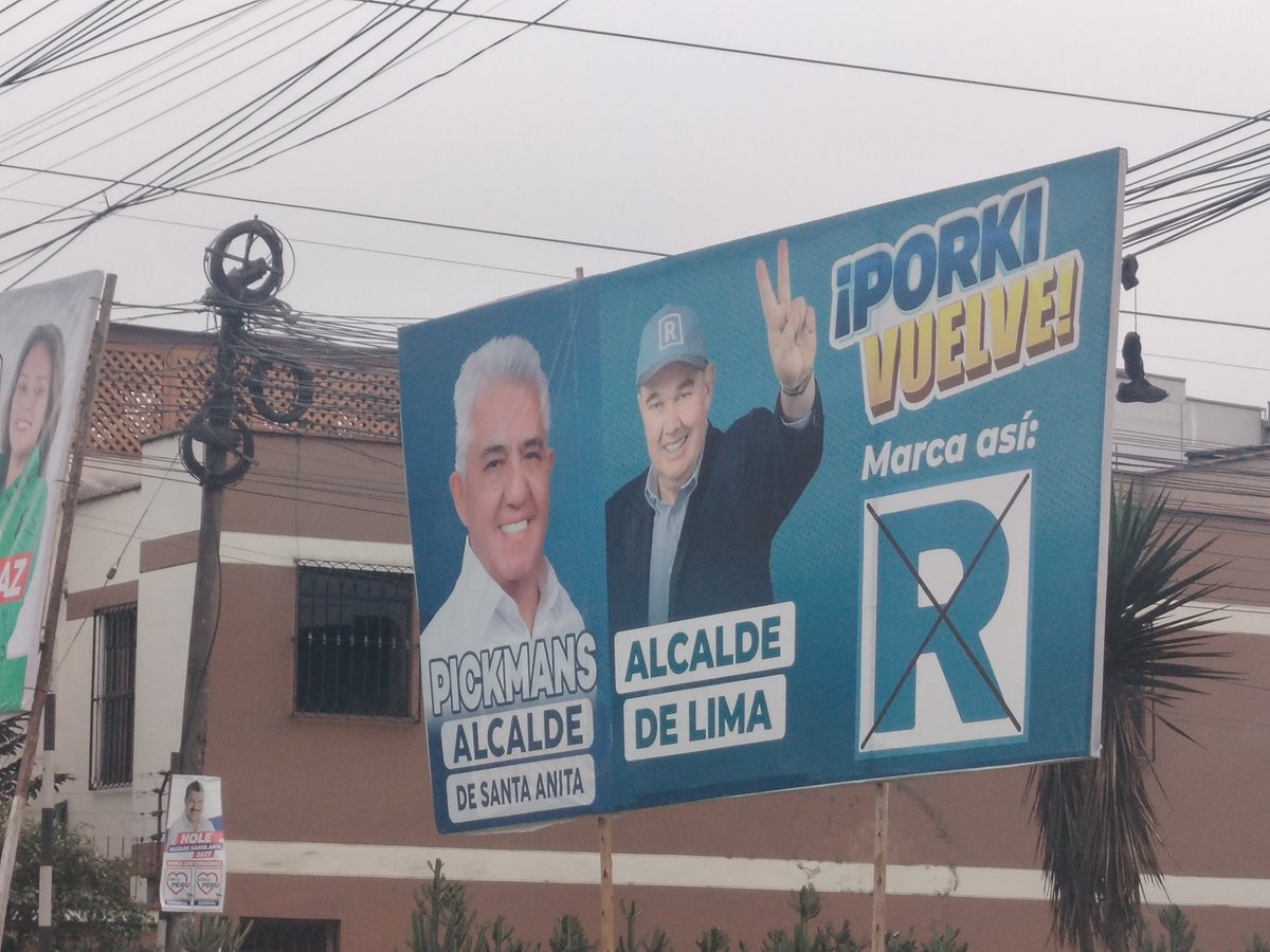PeruvianYisus's tweet photo. @rmapalacios @JNE_Peru Esto en Santa Anita. https://t.co/7KARn5d9cK