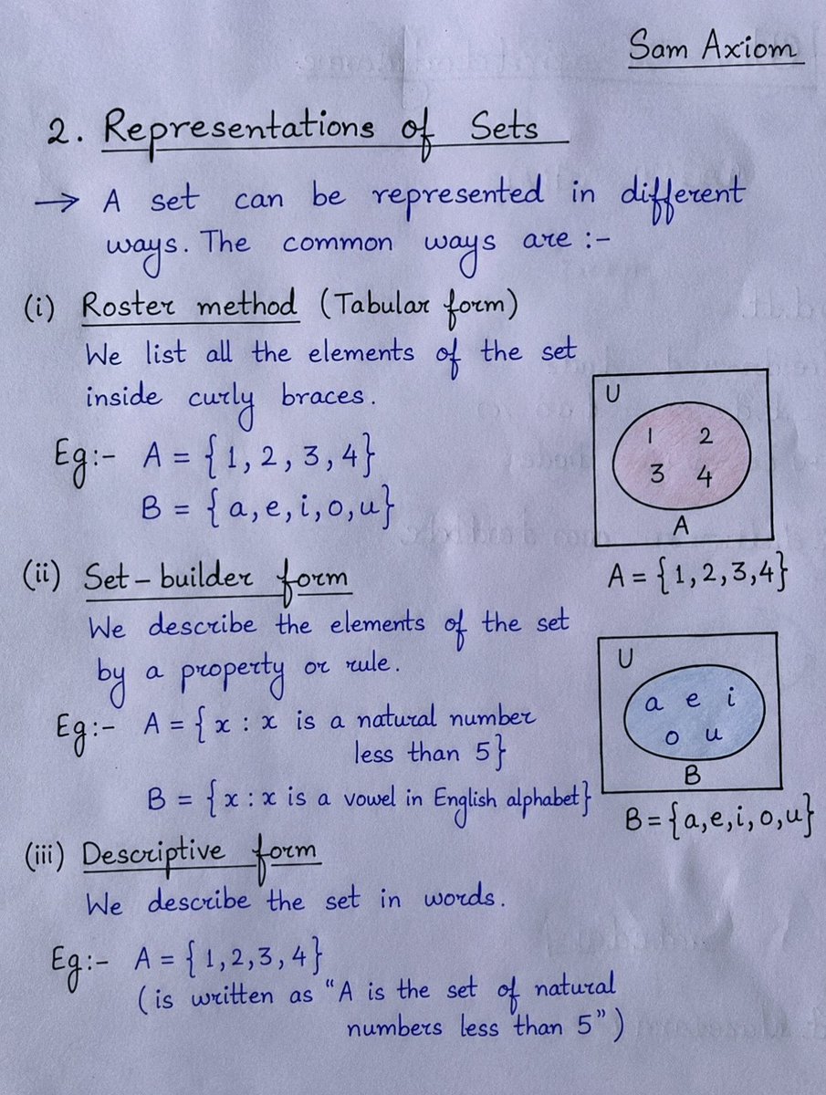 Sam_Axiom's tweet photo. Every student need this 📖📚 

Set Theory Basics 

Part 1 https://t.co/9I9KysWHad