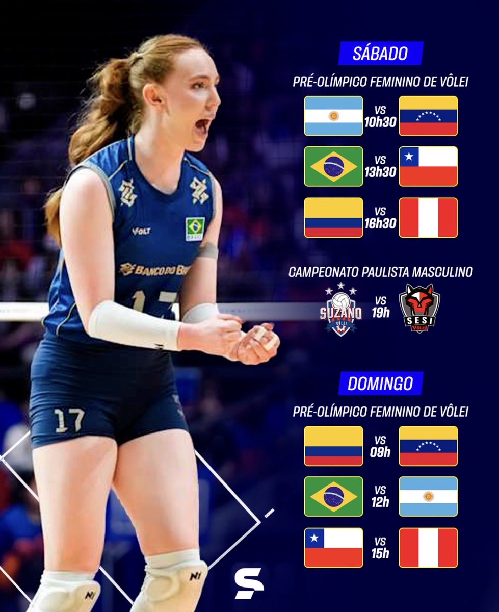 RAM10215's tweet photo. 🏐 Partidas que terão transmissão do @sportv nessa semana https://t.co/eiOTqSAcdN
