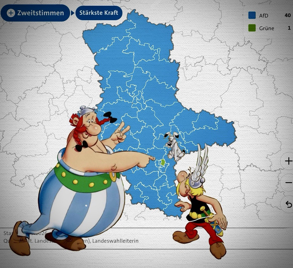 ULTRAKAERL's tweet photo. Ganz #SachsenAnhalt ist in der Hand der Faschisten.

Ganz Sachsen-Anhalt? Nein!

Ein von unbeugsamen Demokraten bevölkerter Wahlkreis in Halle (Saale) hört nicht auf, dem Faschismus Widerstand zu leisten. https://t.co/ZF9AcZ9tE3