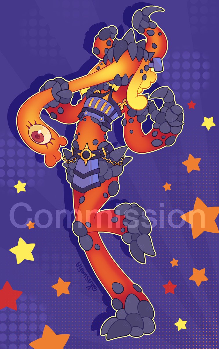 Kasumiia's tweet photo. [paid commission] Epic Thwok as a monster girl ;)

#mysingingmonsters #commission #monstergirl https://t.co/f8pIwckjxd