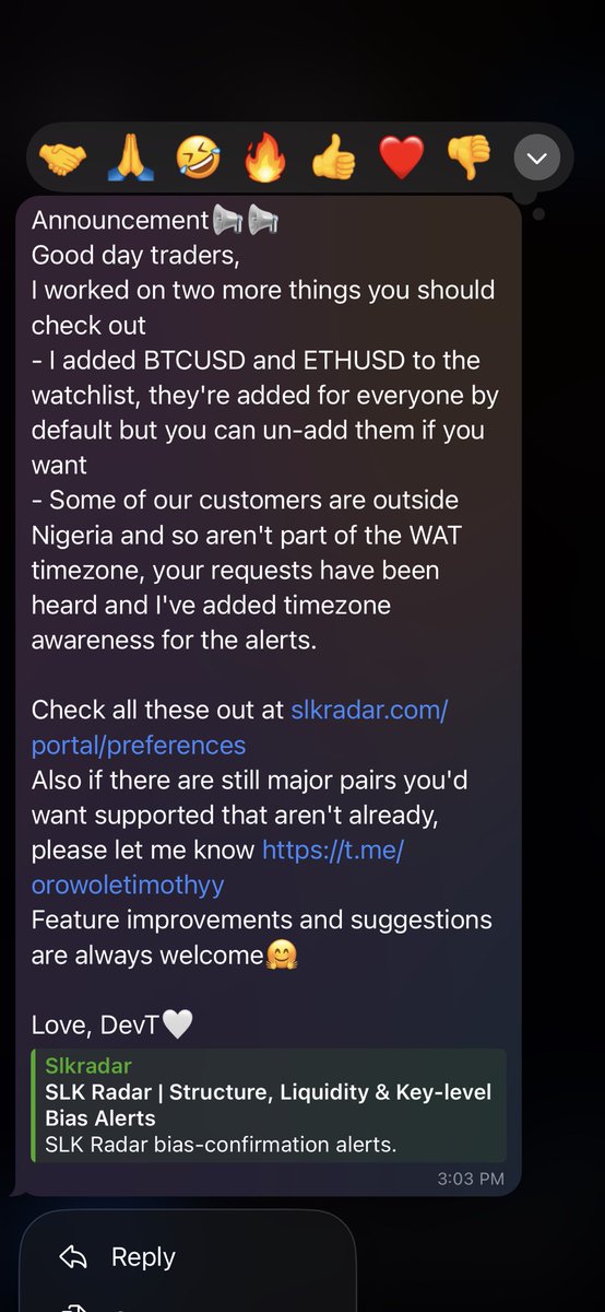orowoletimothyy's tweet photo. More updates📢📢
Let me know what currency or major crypto pairs you want added in the comment section https://t.co/osoJv6MFgX