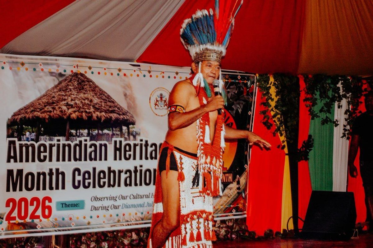 iuicGuyana's tweet photo. IUIC break ground at Amerindian heritage expo, bringing the gospel to our people.
#MvBarima
#Elnino
#AmerindianHeritage https://t.co/wyyTtCjFqj