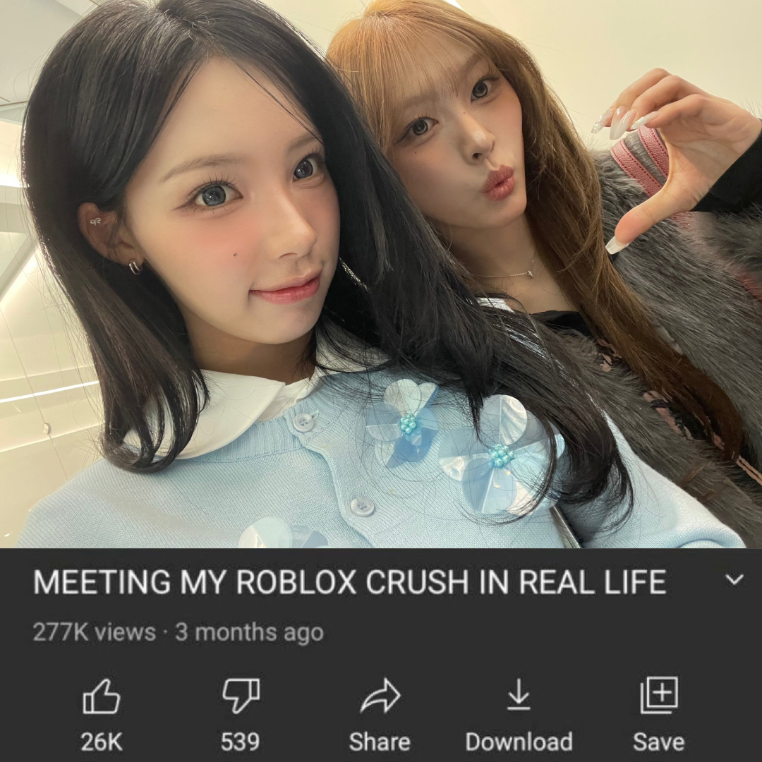 minamiscent's tweet photo. MEETING MY ROBLOX CRUSH IN REAL LIFE #WONAMI https://t.co/AmHt4HjPot