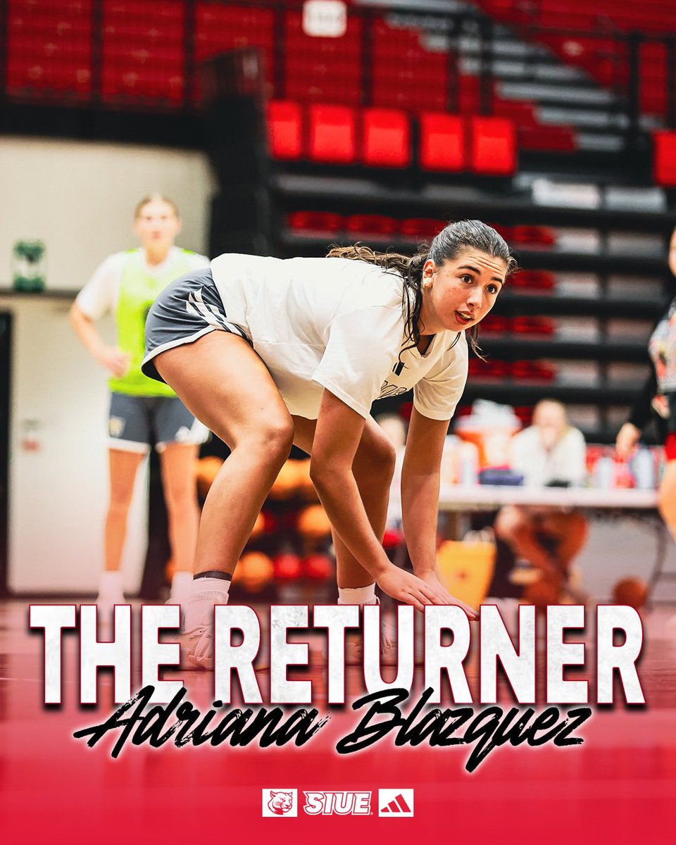 SIUEWBB's tweet photo. The returner! Adri picking up where she left off, ready for another year🫡
#2feetin https://t.co/WlYgGPaZAq